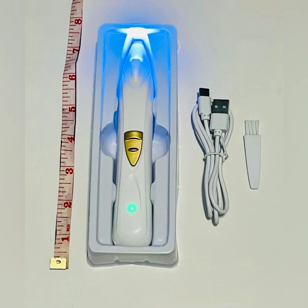 Cat Dog Fur Trimmer Cordless with LED Light